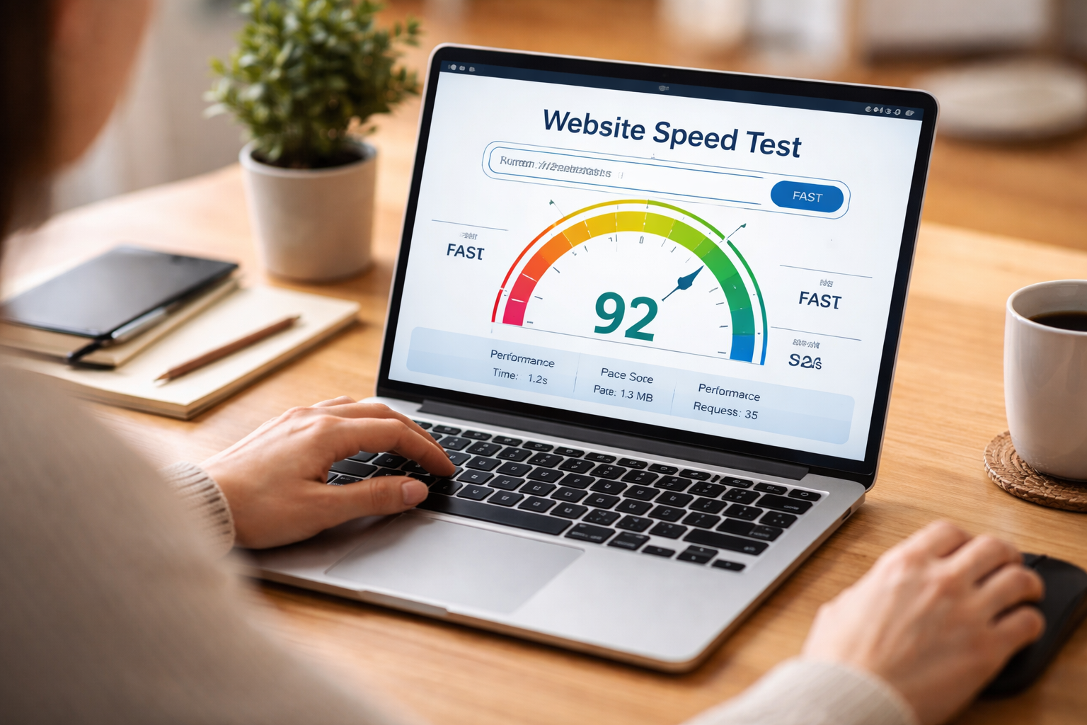 Szybkość strony internetowej