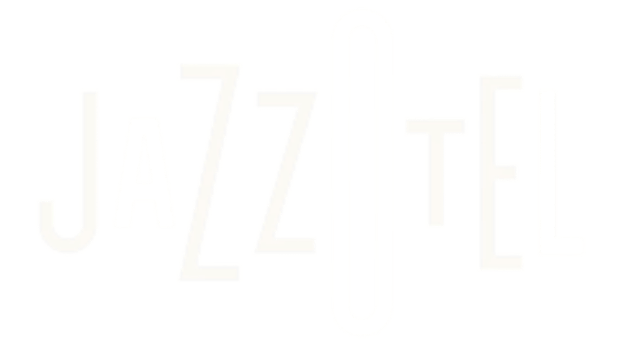 Jazzotel logo white