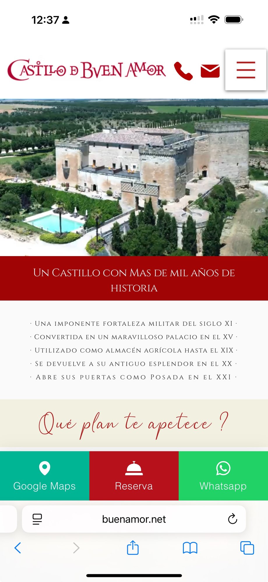 Posada Real Castillo del Buen Amor  Castilla y León  Hotel