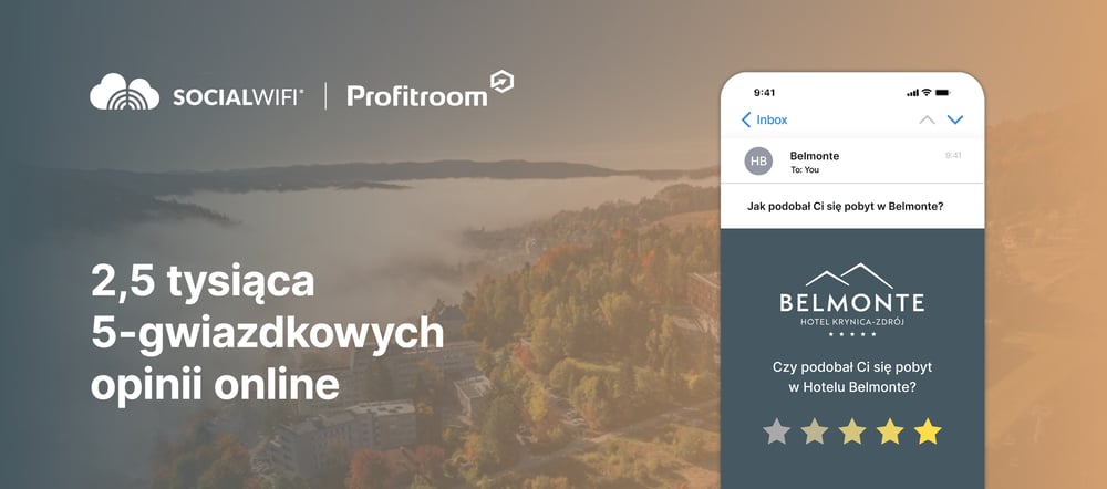 Social WiFi x Profitroom Belmonte 1