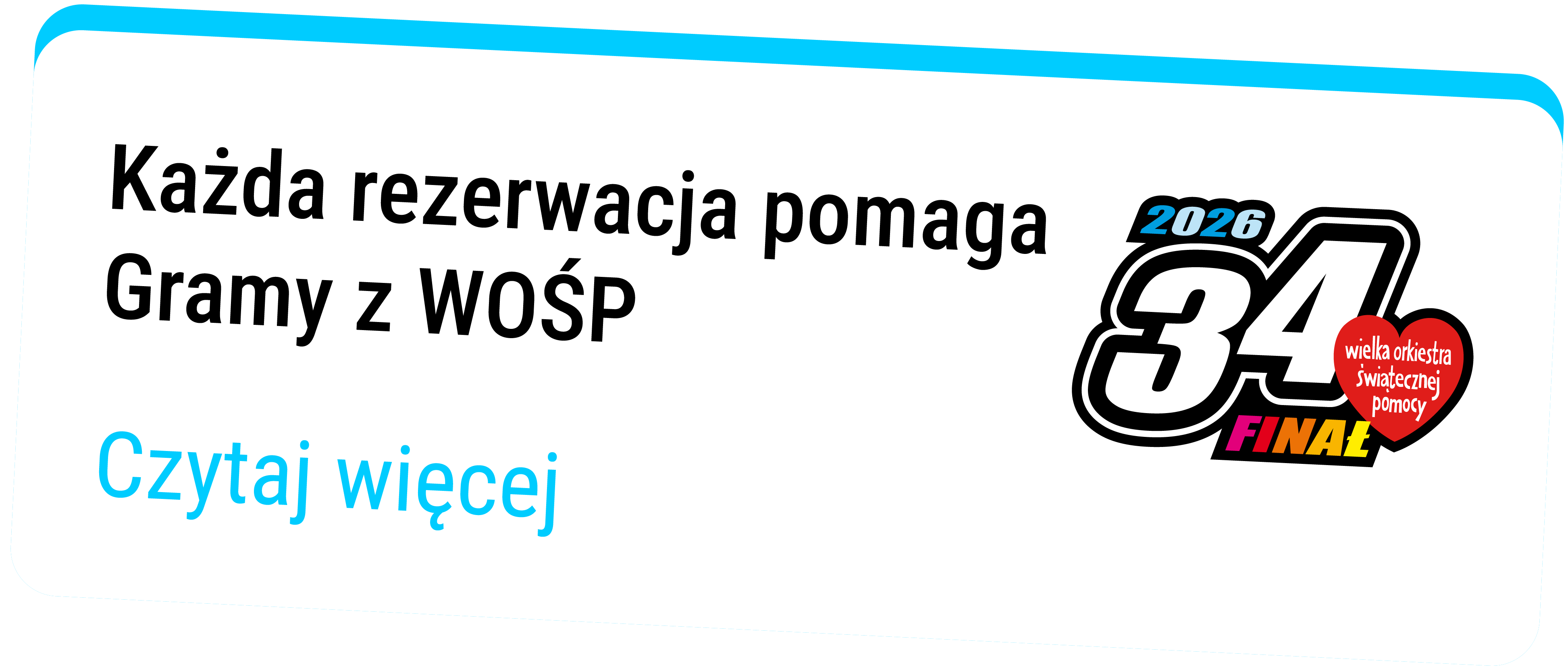 Widget WOŚP 2026