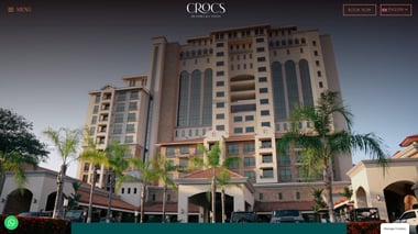 Croc's Resort & Casino – website