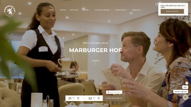 Hotel Marburger Hof – website