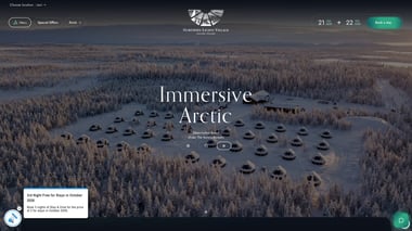 Northern Lights Village Levi – website