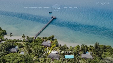 ZanziResort – website