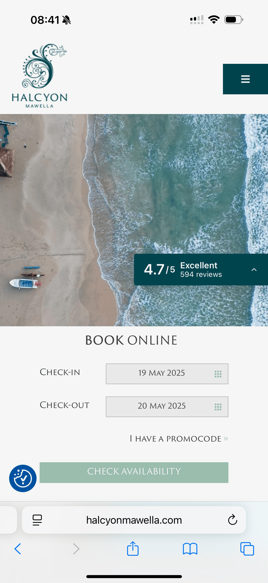 halcyon mawella iphone website