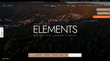 Elements Hotel & SPA – website