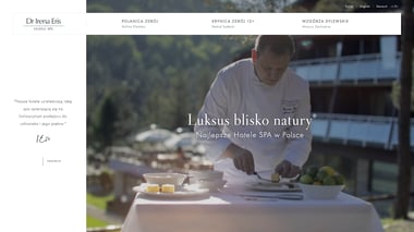 Hotele SPA Dr Irena Eris – website