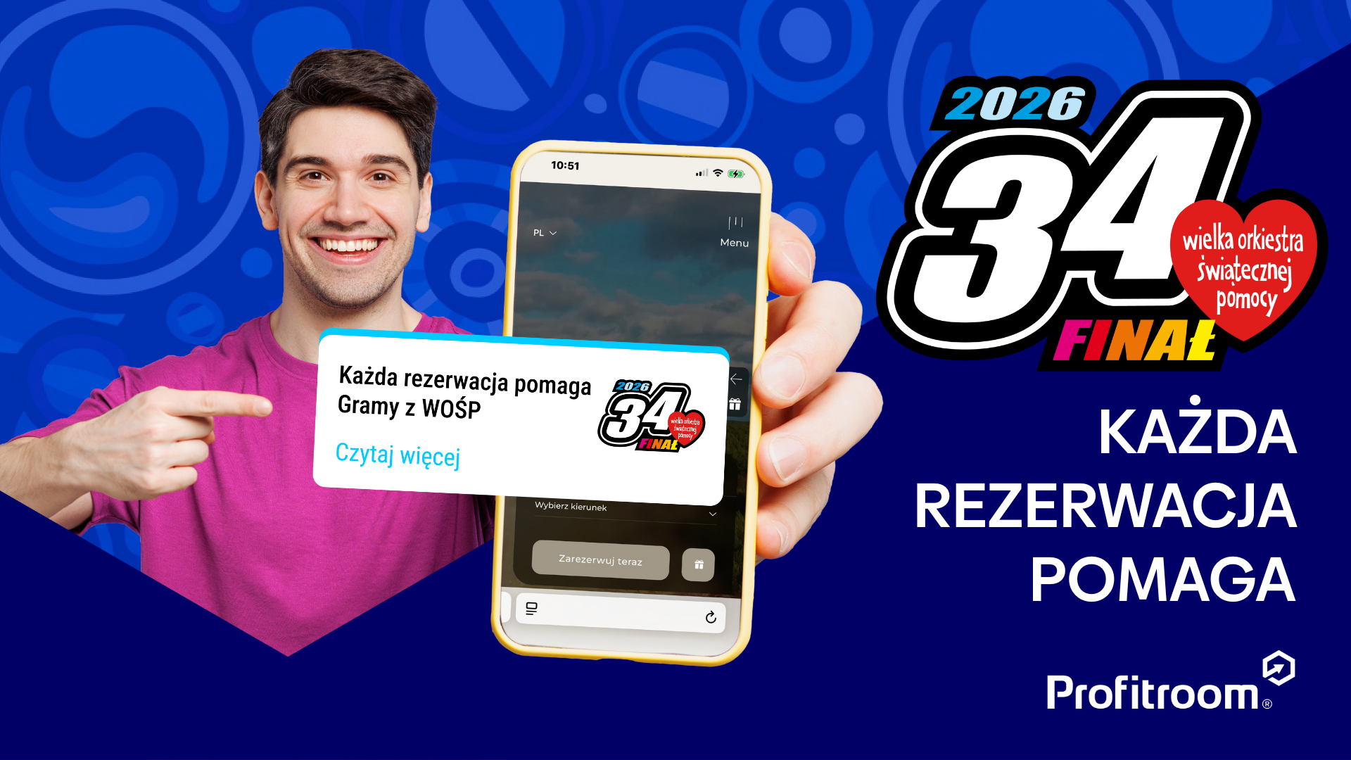 Profitroom gra z WOŚP 2026