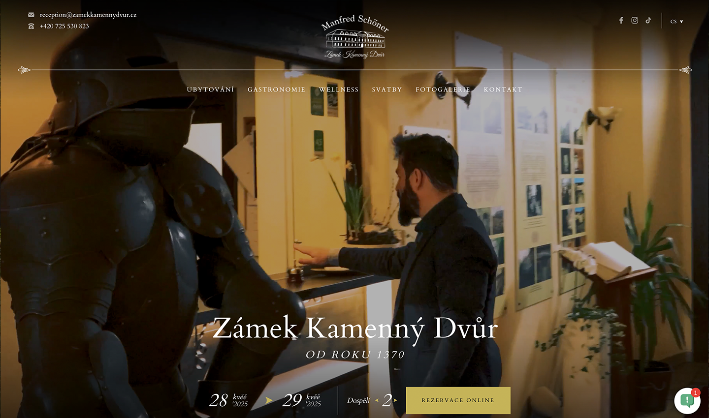 Zámek Kamenný Dvůr