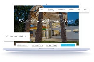 Profitroom Webiste for Gooderson Leisure Hotel Group
